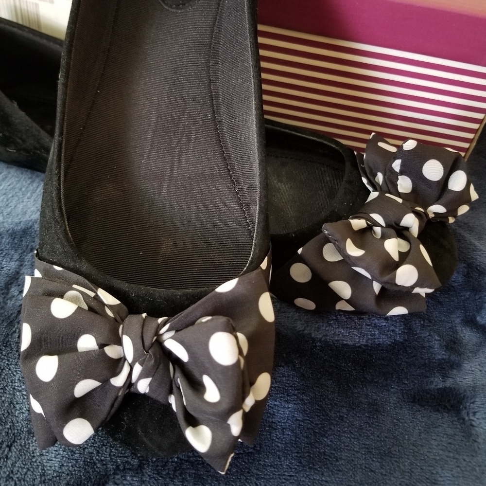 Polka Dot Flats